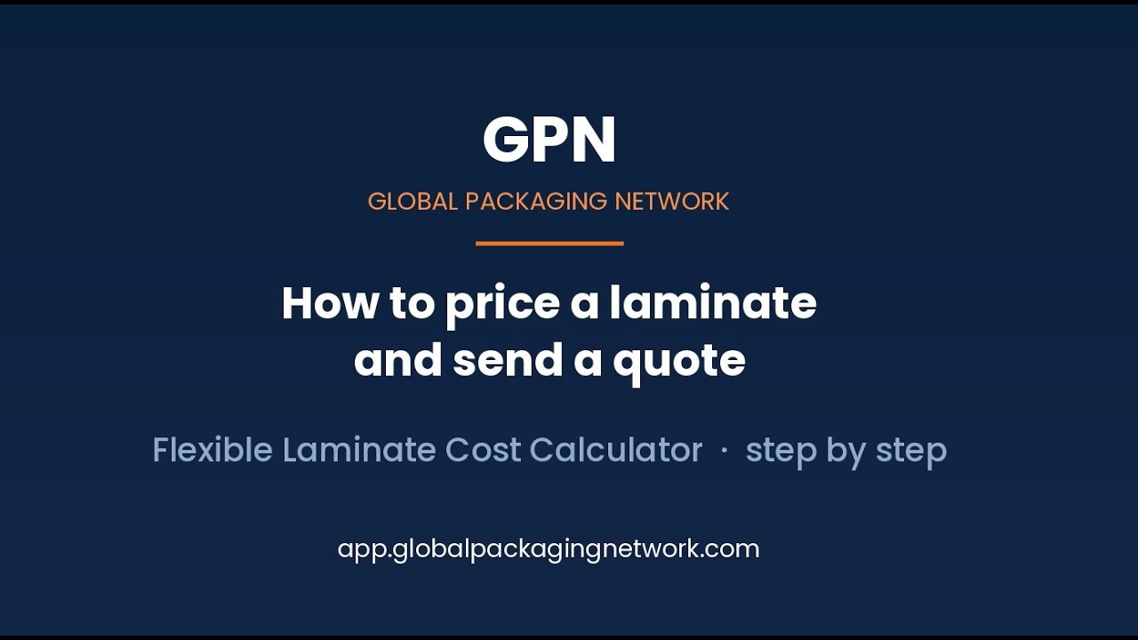 GPN — HOW TO PRICE A LAMINATE AND SEND A QUOTE