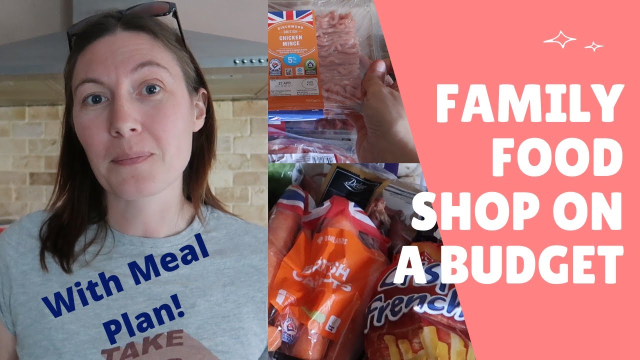 Budget Family Food Shop And Meal Plan From Lidl - Under £45!!