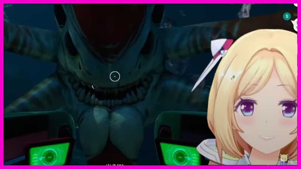 Leviathans wanna say "Hi!" to Akirose [Hololive, Subnautica]