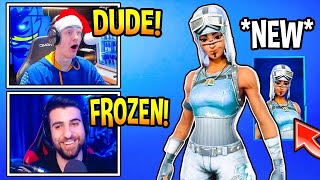 Streamers React To New Frozen Renegade Raider Skin Concept In Fortnitebattleroyale