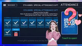 Get A LE card from attendance 20days in Superstar JYPNtion