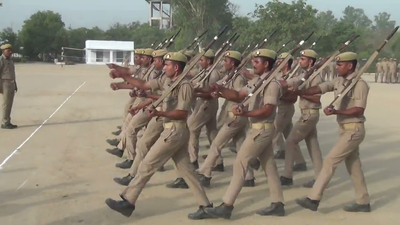 6 BN PAC Meerut , Rtc Up police training video, Tolli no- 5 , Upp training drill video