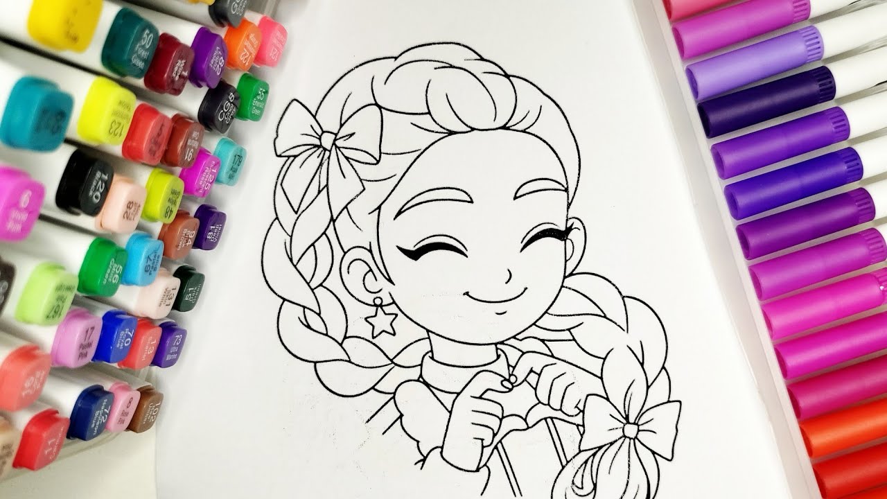 How to Color Baby Rumi 🎀🙈 | Kpop Demon Hunters - YouTube