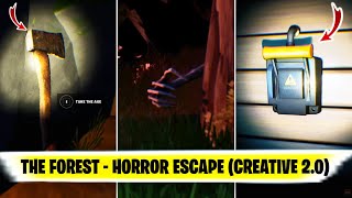 Fortnite FOREST HORROR ESCAPE Walkthrough Solutions (Choupala Forest Horror Escape Soultions)