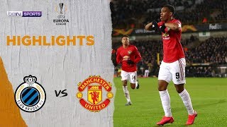 Club Brugge 1-1 Man United | Europa League 19/20 Match Highlights