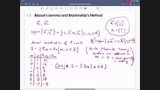 Elementary Number Theory - Lesson 03 - Bézout's Lemma and Blankinship's Method