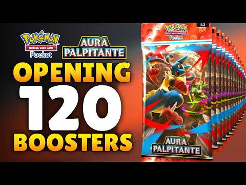 MEGA OPENING BOOSTERS B3 THRILLING AURA on POKEMON TCG POCKET!