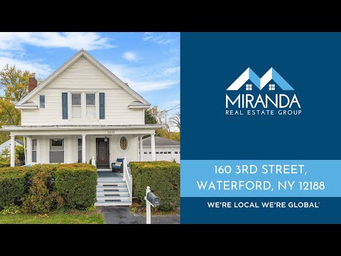 160 3rd Street, Waterford, NY home video tour