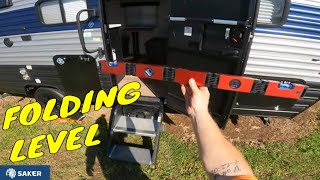 Saker Multi-function Foldable Level, 28-Inch Multi-Angle Leveling in Any Position