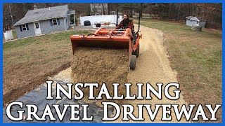 Installing a Gravel Driveway