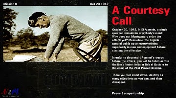 Commandos 1- Behind Enemy Lines -- Mission 9: A Courtesy Call - Destroy desert compound