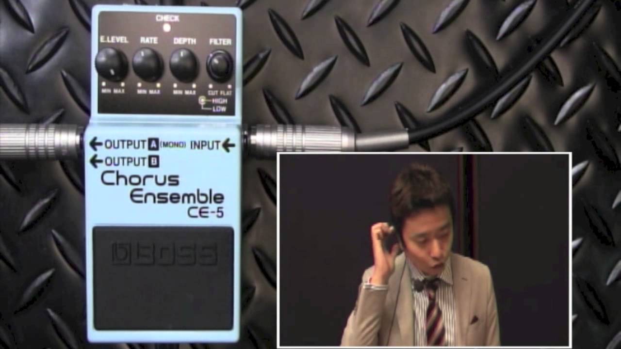 【試奏動画】BOSS CE-5 Chorus Ensemble【BOSS COMPACT PEDAL 100th ANNIVERSARY!!】