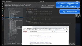 week 24 (52 in 10) - regular expressions