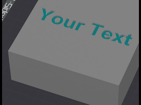 Debossed colour text using Bambu Studio or Orca Slicer - a straightforward method