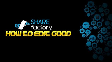 How to edit GOOD using SHAREfactory on PS4 | YouTube