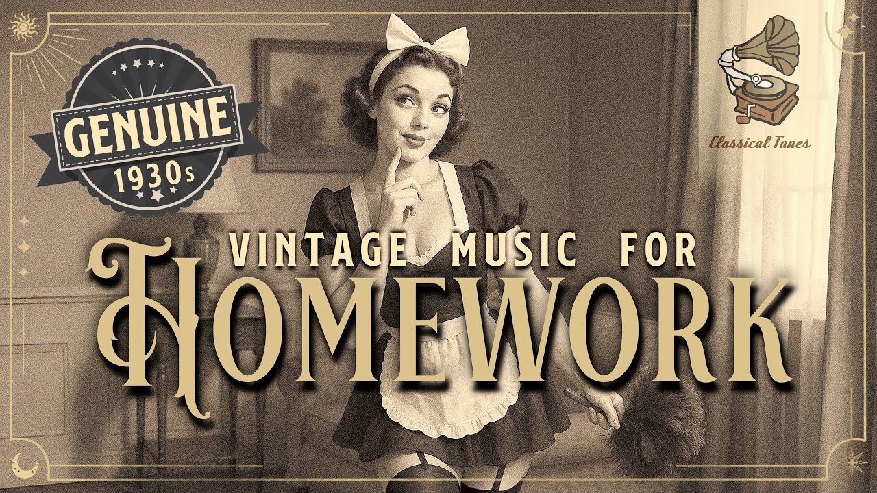 洋楽 Bapt/ no answer 1930s Genuine Music | Vintage Music For Homework | The Dust Bunny