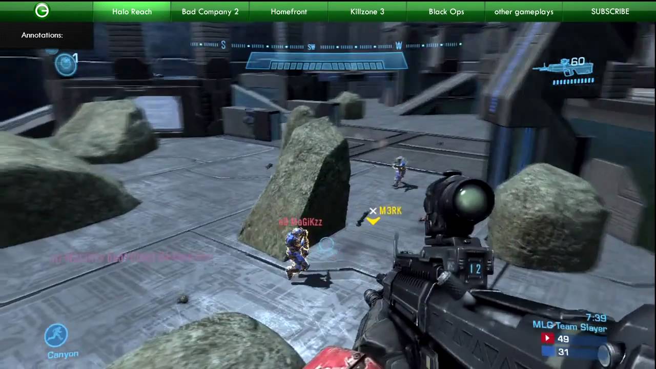 MLG Team Slayer Halo Reach