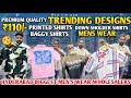 Latest trending shirts wholesale market in Hyderabad | printed shirts down shoulder shirts