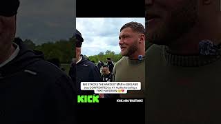 BIG STACKS THE HARDEST MAN in ENGLAND was CONFRONTED by AY Audits for being a FAKE HARDMAN#shorts