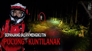 PART 3 ‼️ CRAZY Oath 3 Times Followed by Pocong Kuntilanak in the Forest