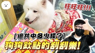 【南瓜PUMPKIN】家有財神狗🐶！『狗狗自選刮刮樂🔥』把BMW帶回家？！(薩摩耶Samoyed)