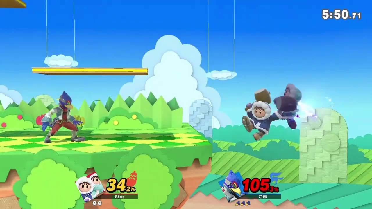 スマブラSP 差し込み差し返しダッシュ弱　あゆジャン