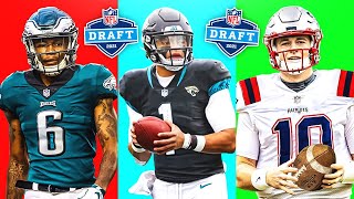 2021 NFL Mock Draft, 100% Correct