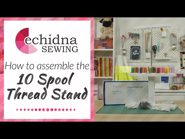 The Conductor - 10 Spool Embroidery Thread Stand
