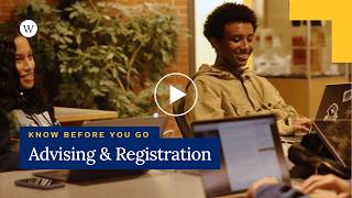 Know Before You Go: Advising & Registration at Whitman