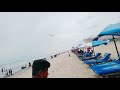 Cox bazar tour airplane flying upon inani beach