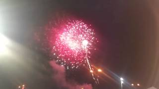 Happy New Year Fireworks from Coney Island 2016