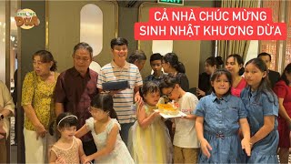 Khương Dừa hạnh phúc khi đông đủ nội ngoại dự sinh nhật 40 tuổi