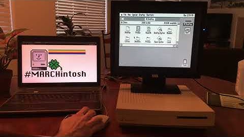 Why does this Macintosh LC II look... peculiar?