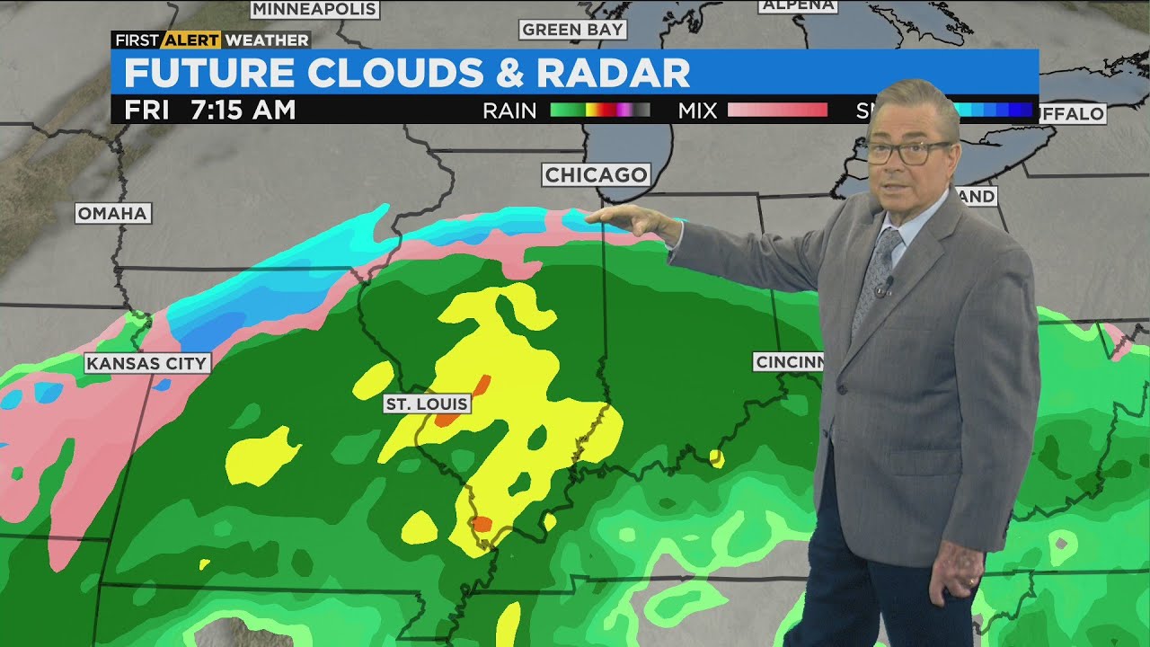 Chicago First Alert Weather: Snow coming soon - YouTube