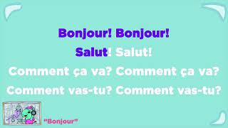 Bonjour!Salut!