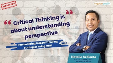 Personalizing Critical Thinking Type bersama salah satu Founder Tiket.com, Natali Ardianto