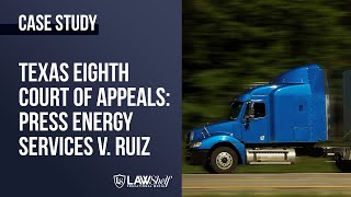 Case Study: Press Energy Services v. Ruiz [Basics of Civil Litigation]
