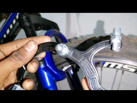 Front Brake Caliper Mounting & Adjustment - Side Pull | 💰#cycle #brake