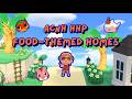 ACNH Happy Home Paradise Builds 🍅🍰🍎 Food-Themed Vacation Homes! | Cozy Gameplay (No Commentary)