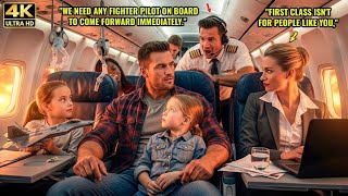 CEO Mocked Single Dad on Flight — Then Heard ‘Any Fighter Pilots on Board’ and Froze