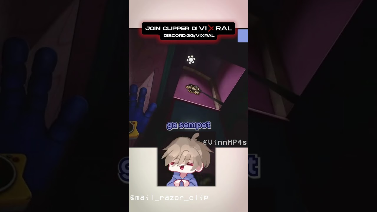 Jatuh 2 kali gak tuh #poppyplaytime #poppyplaytimechapter5 #gameplay