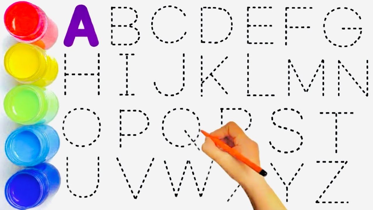 Learn to Write ABCs for Kids ✍️ | Alphabet Tracing & Phonics Song | A to Z Writing Practice | ABCs 🌈