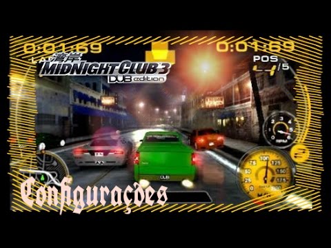 Midnight Club 3: DUB Edition PPSSPP (ANDROID) Nova Configuração