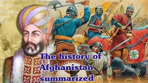 The history of Afghanistan summarized Episode number one in English Dub