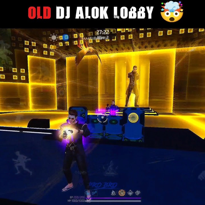 🔥Dj Alok Lobby 🤯  Old DJ Alok Lobby in Free Fire 😍 #freefire #shorts