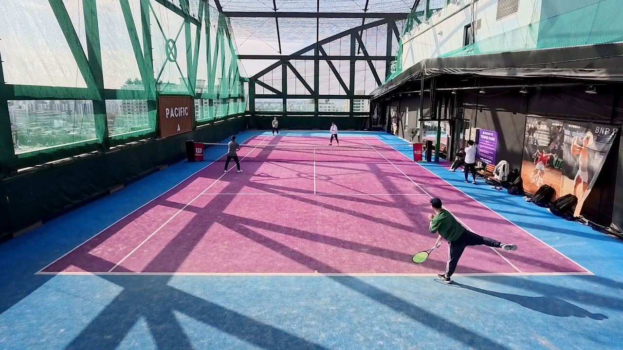 오랜만에 아침 테니스 🌤️🎾 (5) - 대동vs형효