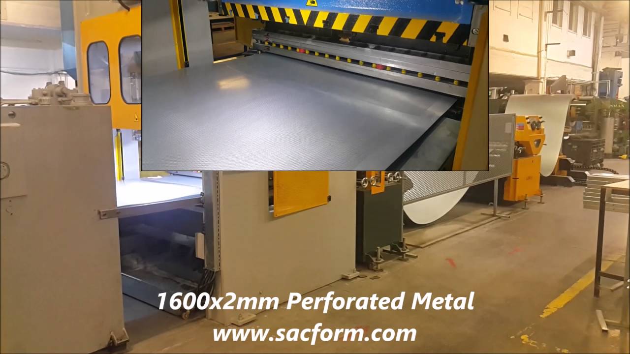 Perforated Metal Production Line SACFORM