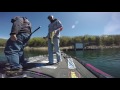 Wesley Strader Bed Fishing on Beaver Lake