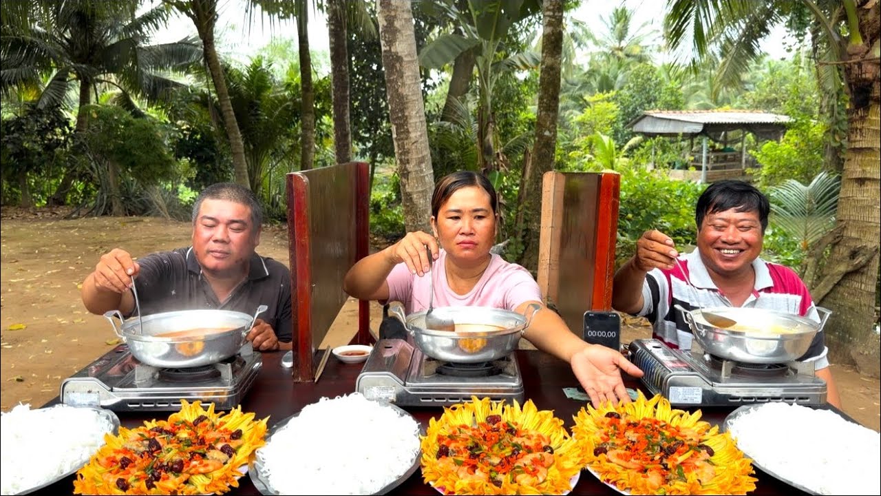 Trận Đấu Quá Sức Tưởng Tượng MỘT BÀN BÚN LẨU BÀO NGƯ Siêu Ngon Thắng Được 4Tr | ATĐQ 