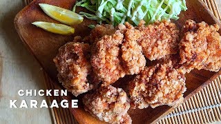 Super Crispy Chicken Karaage Recipe | Easy Japanese Style Fried Chicken Recipe